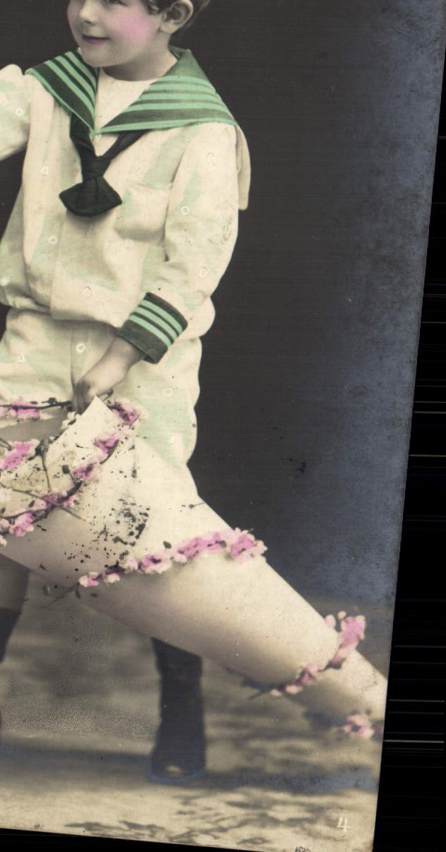 CPA Fantaisie Enfant Marin 