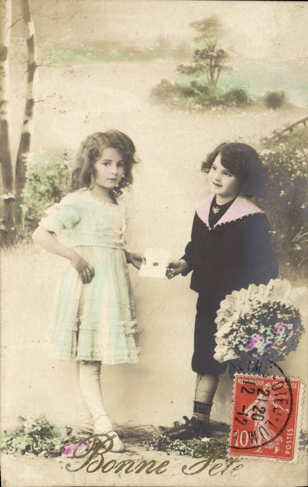 CPA Fantaisie Enfants