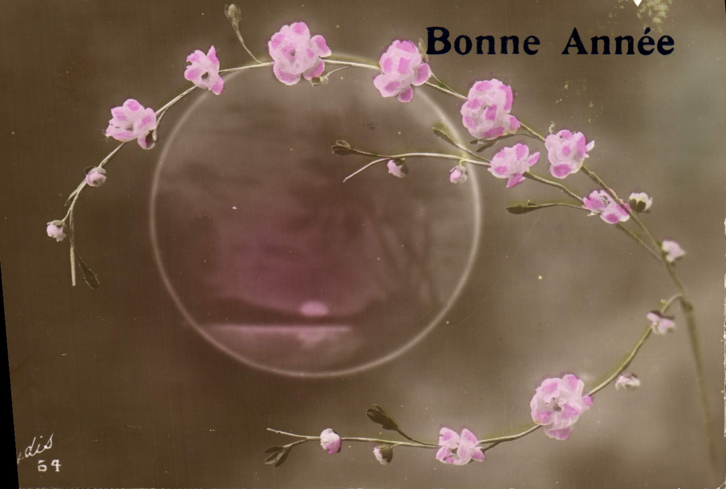 CPA Fantaisie Fleurs