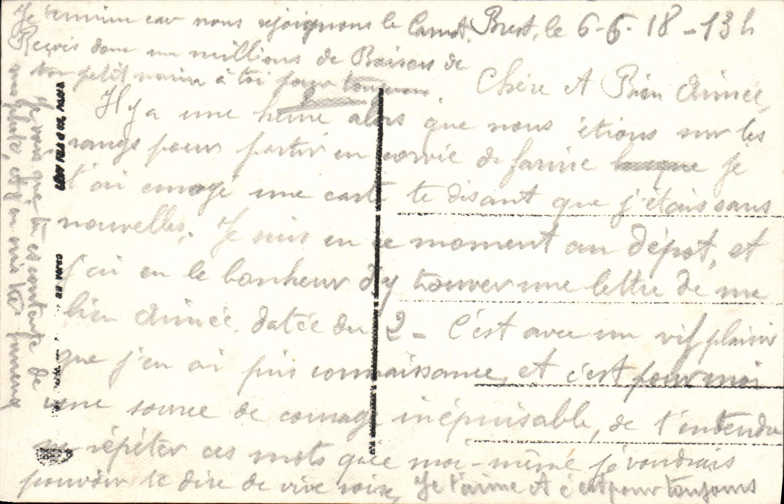 CPA Fantaisie Marin Bateau 