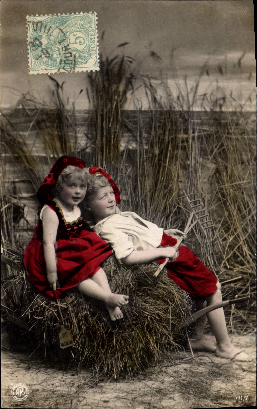 CPA Fantaisie Enfants