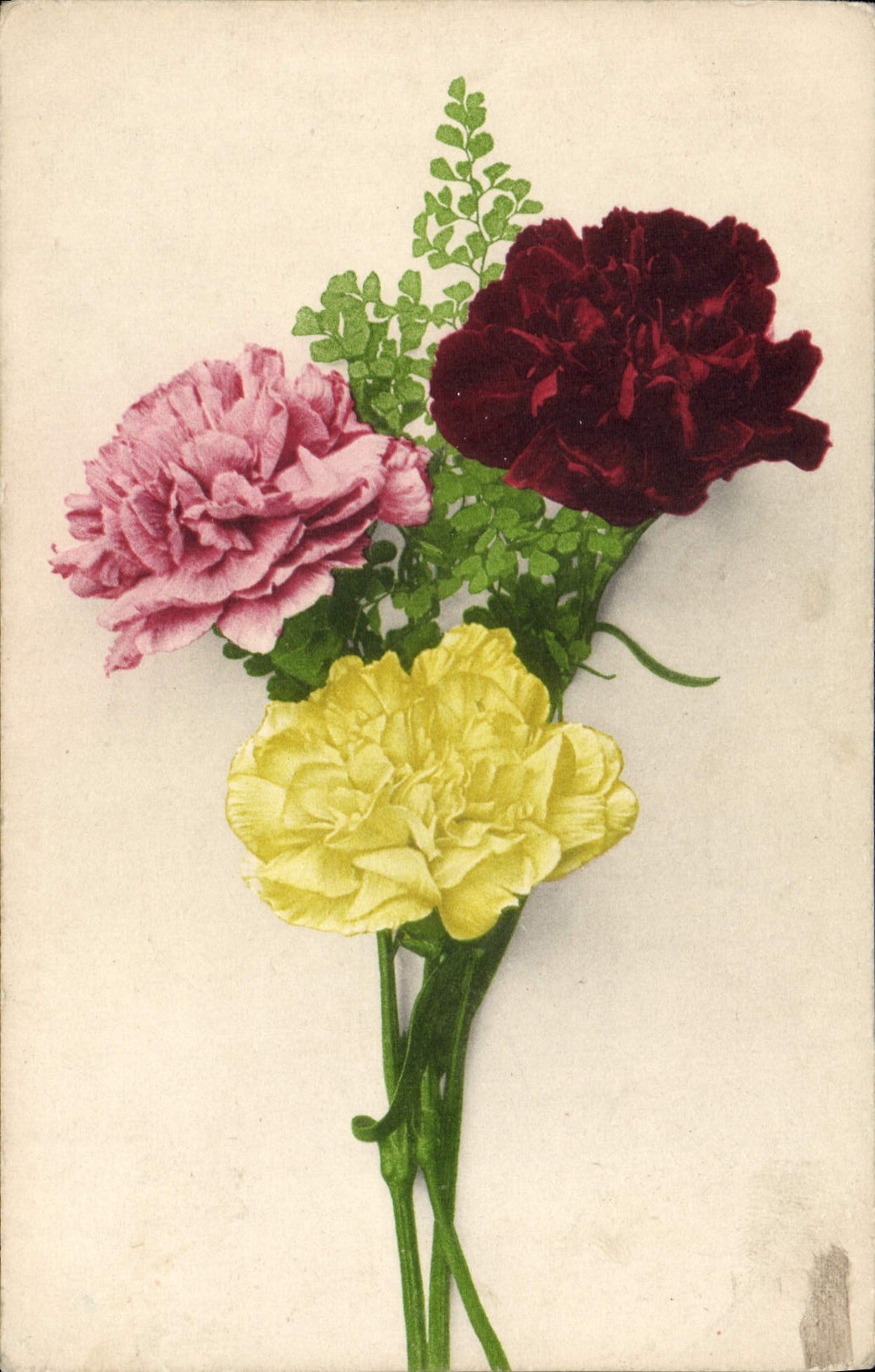 CPA Fantaisie Fleurs