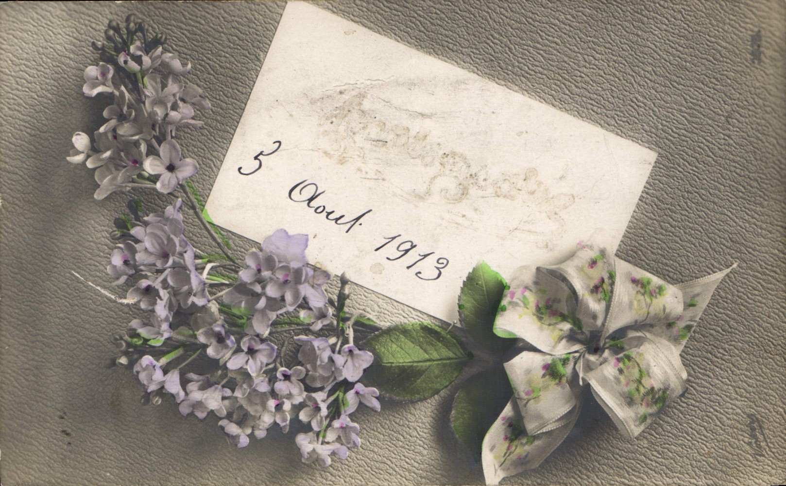 CPA Fantaisie Fleurs