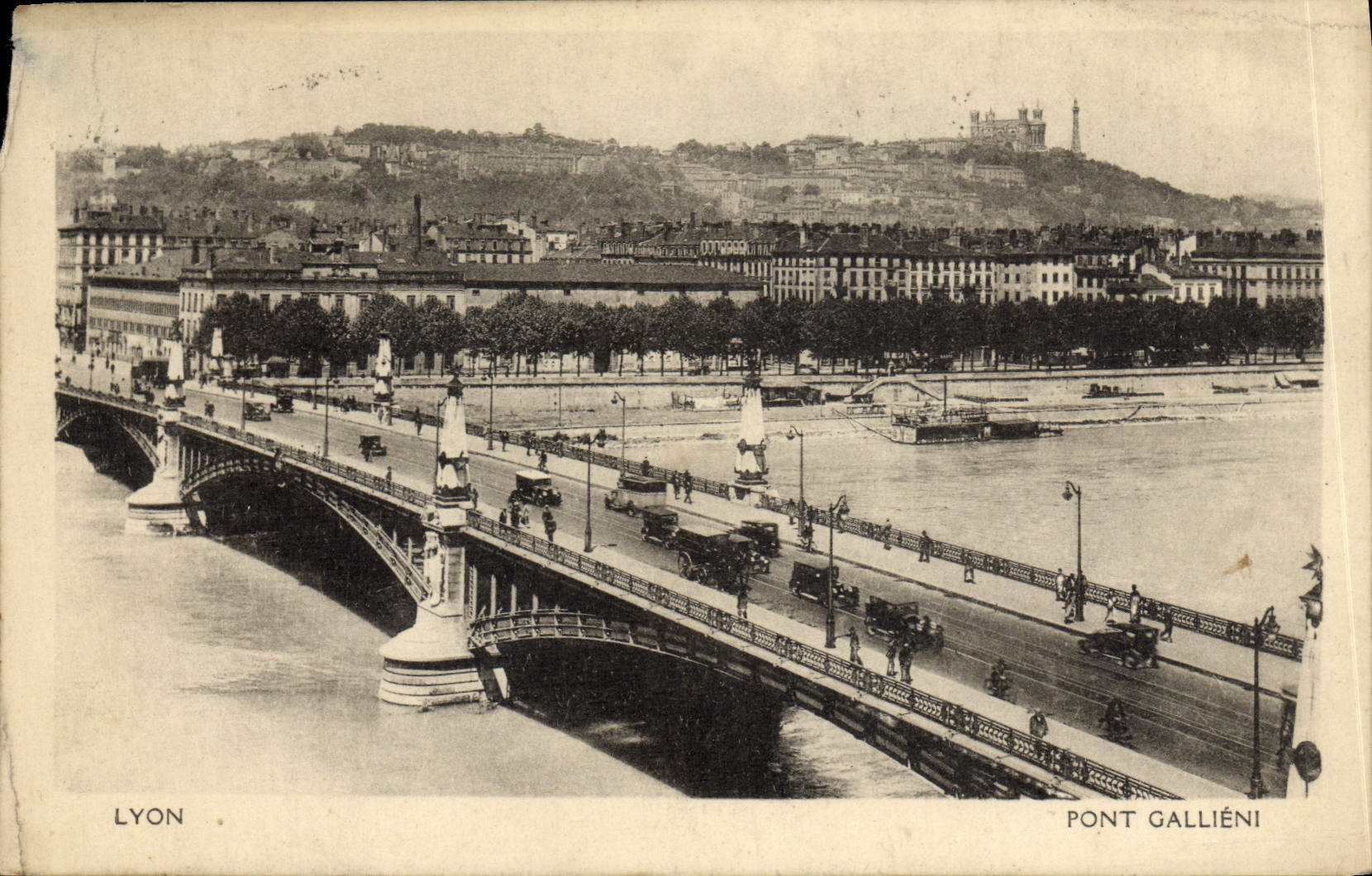 CPA Lyon Pont Gallieni 