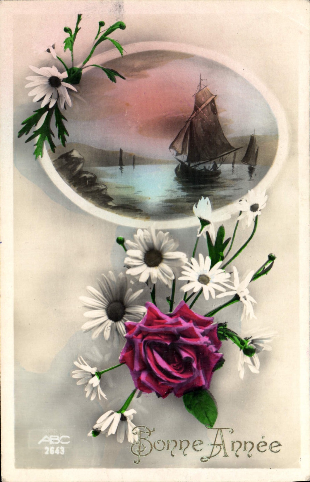 CPA Fantaisie Fleurs 