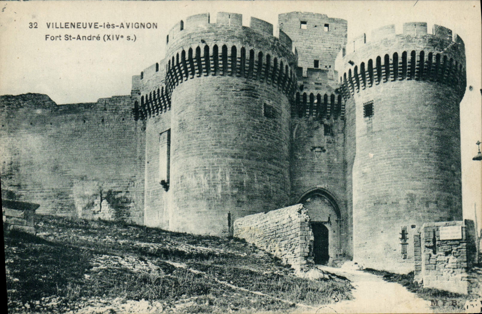 CPA Villeneuve les Avignon Fort Saint Andre