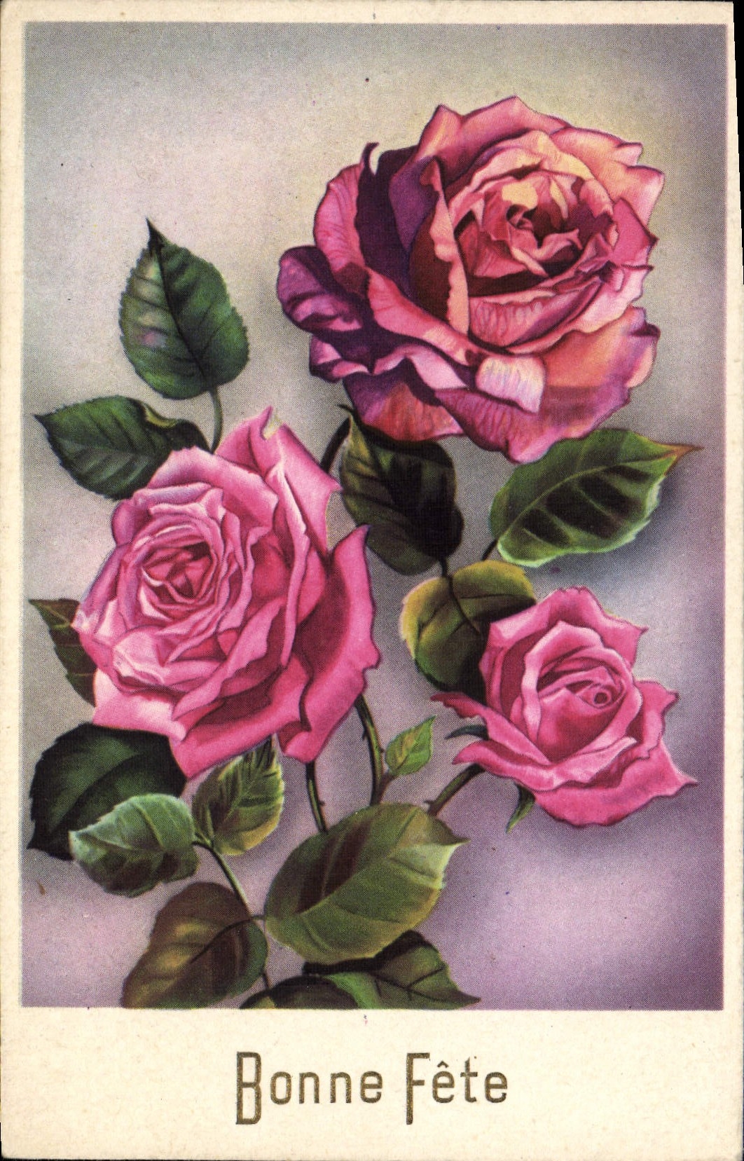 CPA Fantaisie Fleurs