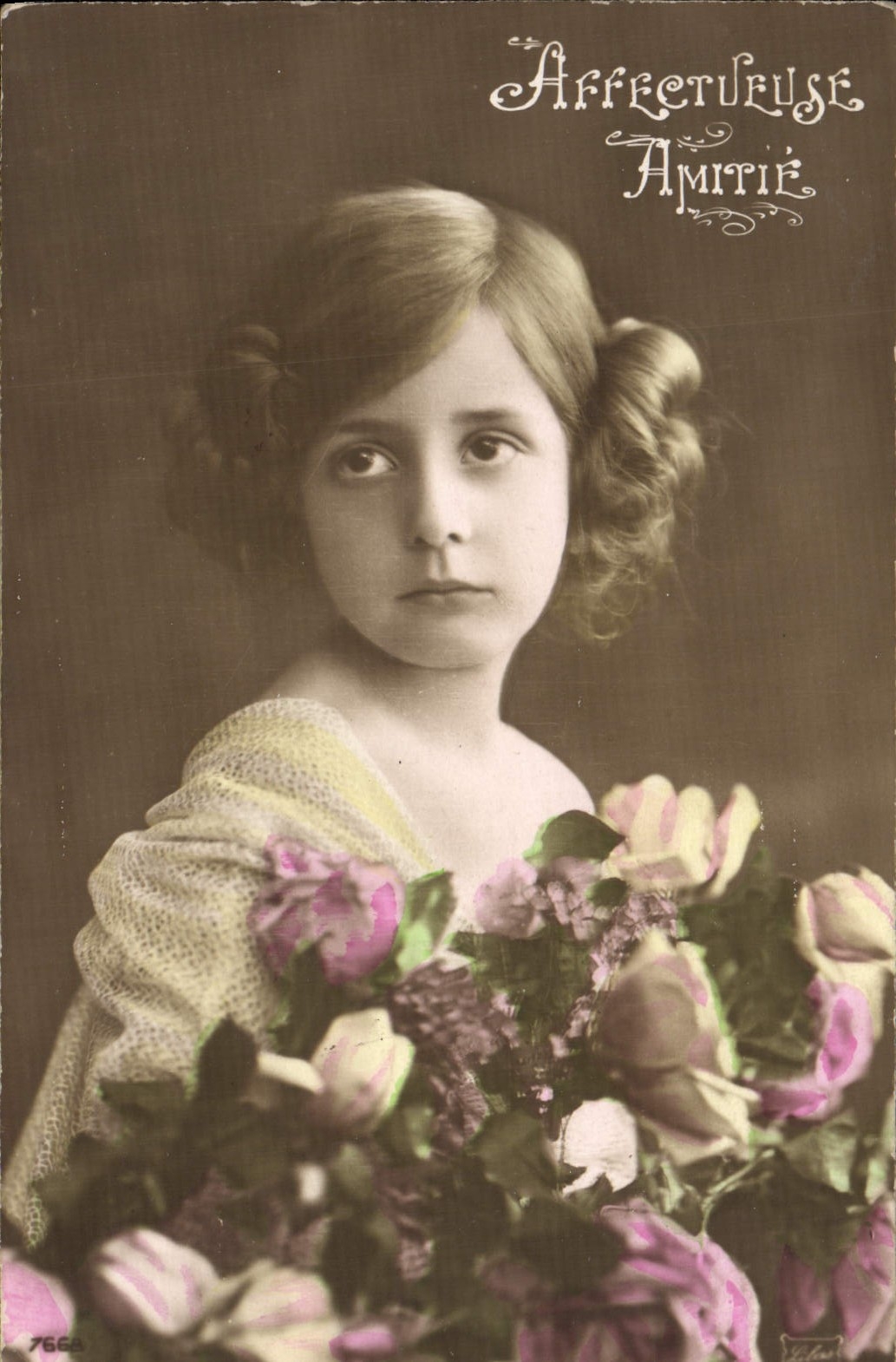 VINTAGE POSTCARD Fantasy Child