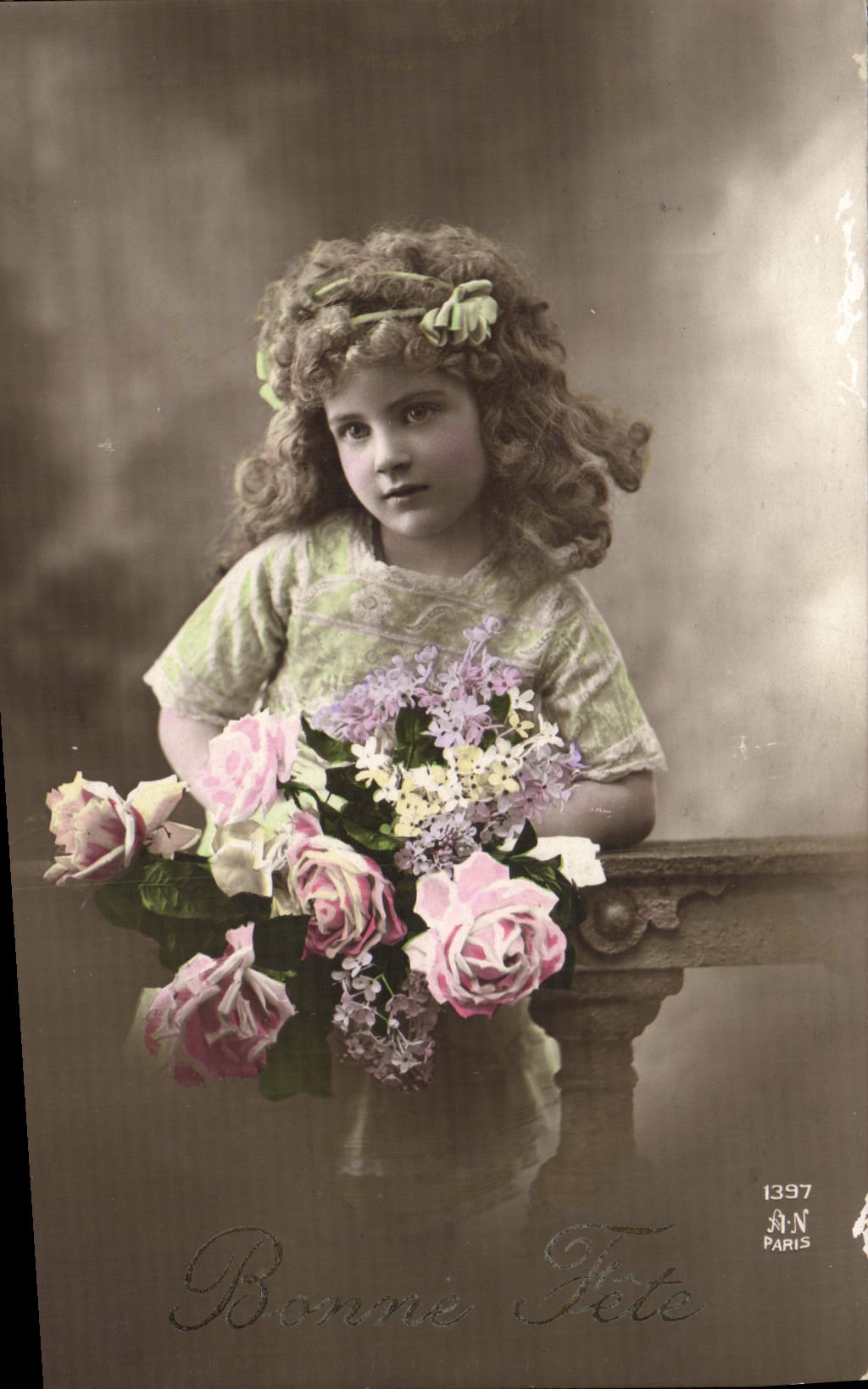 VINTAGE POSTCARD Fantasy Child