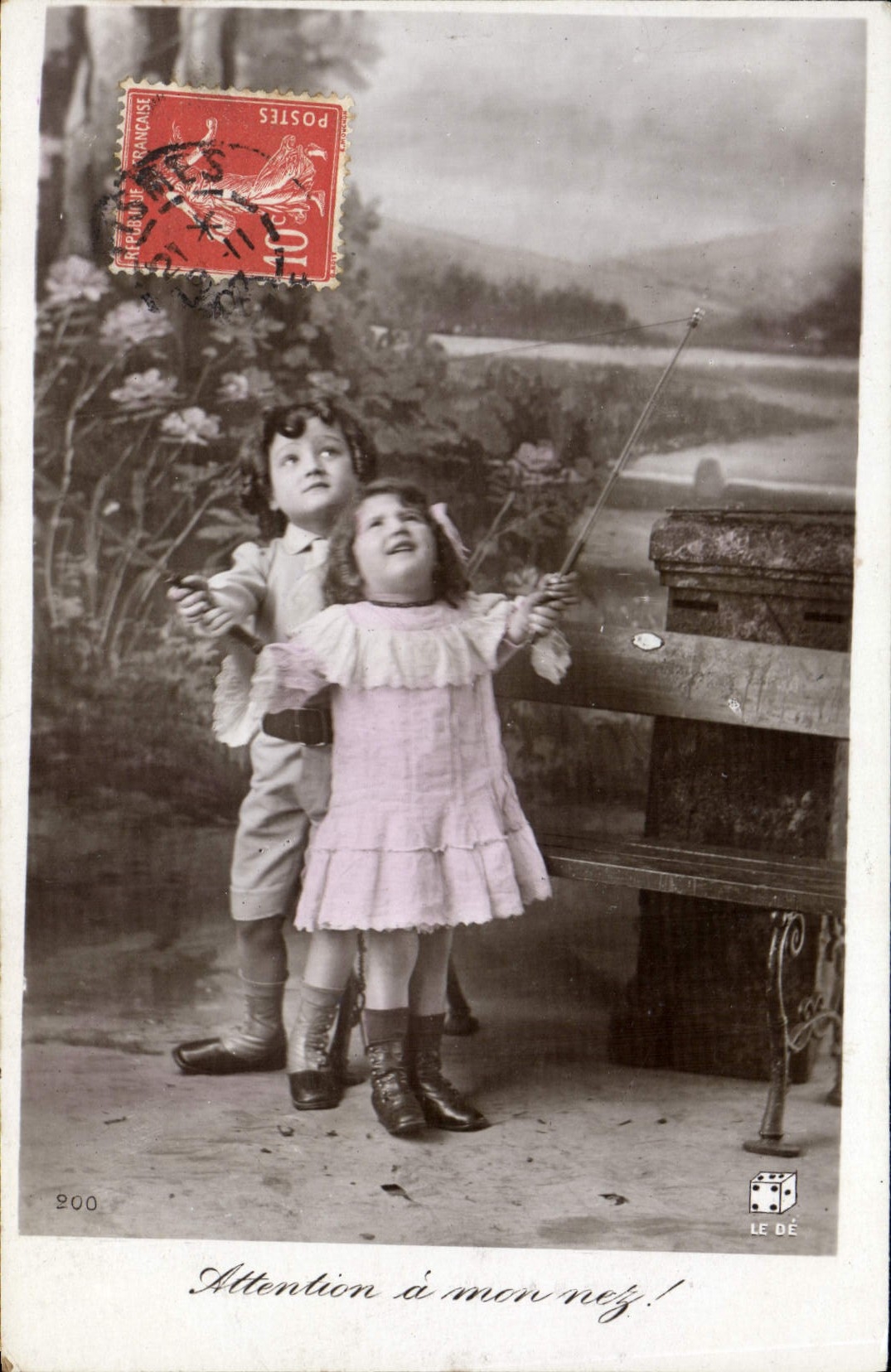 VINTAGE POSTCARD Fantasy Children