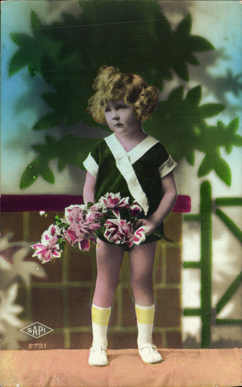 VINTAGE POSTCARD Fantasy Child