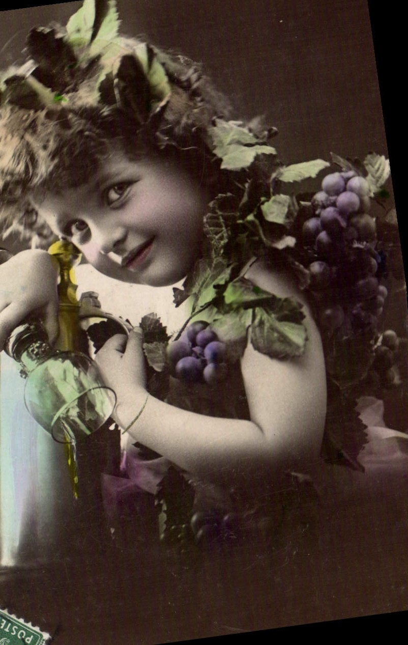VINTAGE POSTCARD Fantasy Child