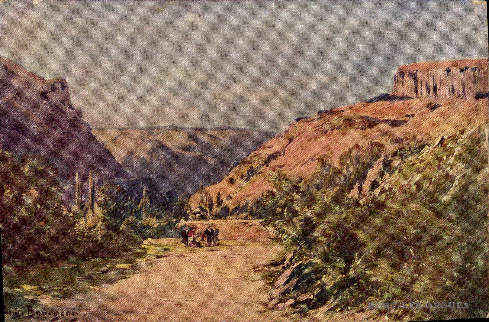 Fantasía Orcs de Bort de la POSTAL de la VENDIMIA