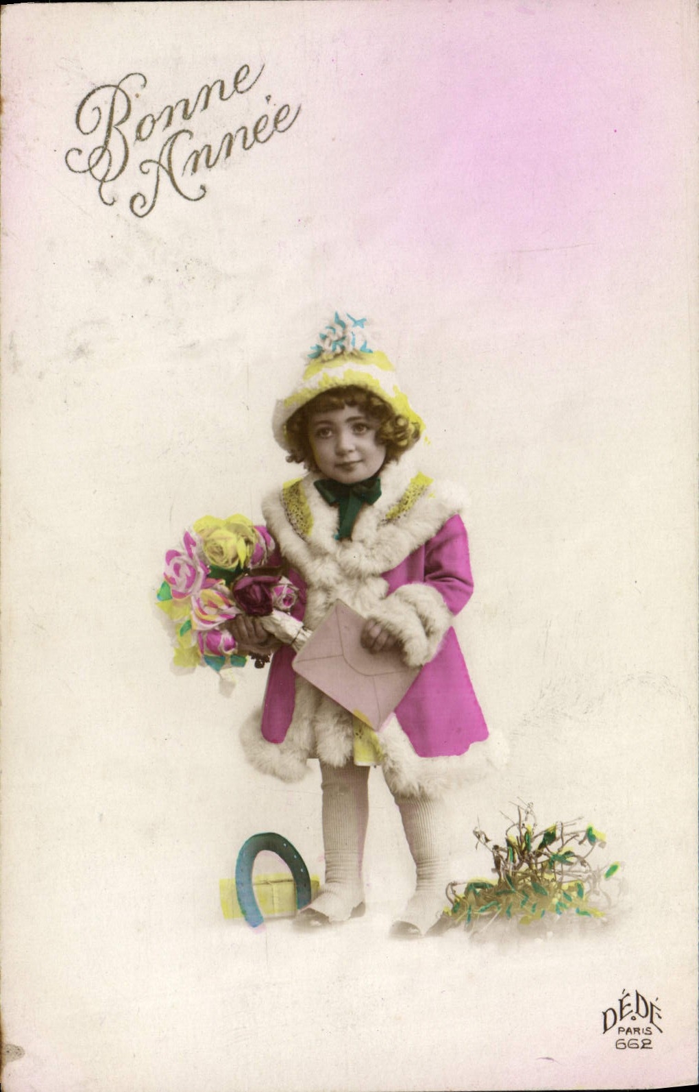 VINTAGE POSTCARD Fantasy Child