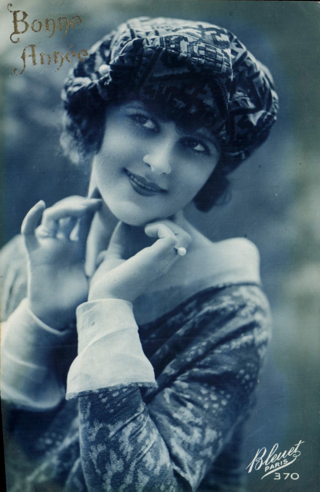 VINTAGE POSTCARD Fantasy Woman