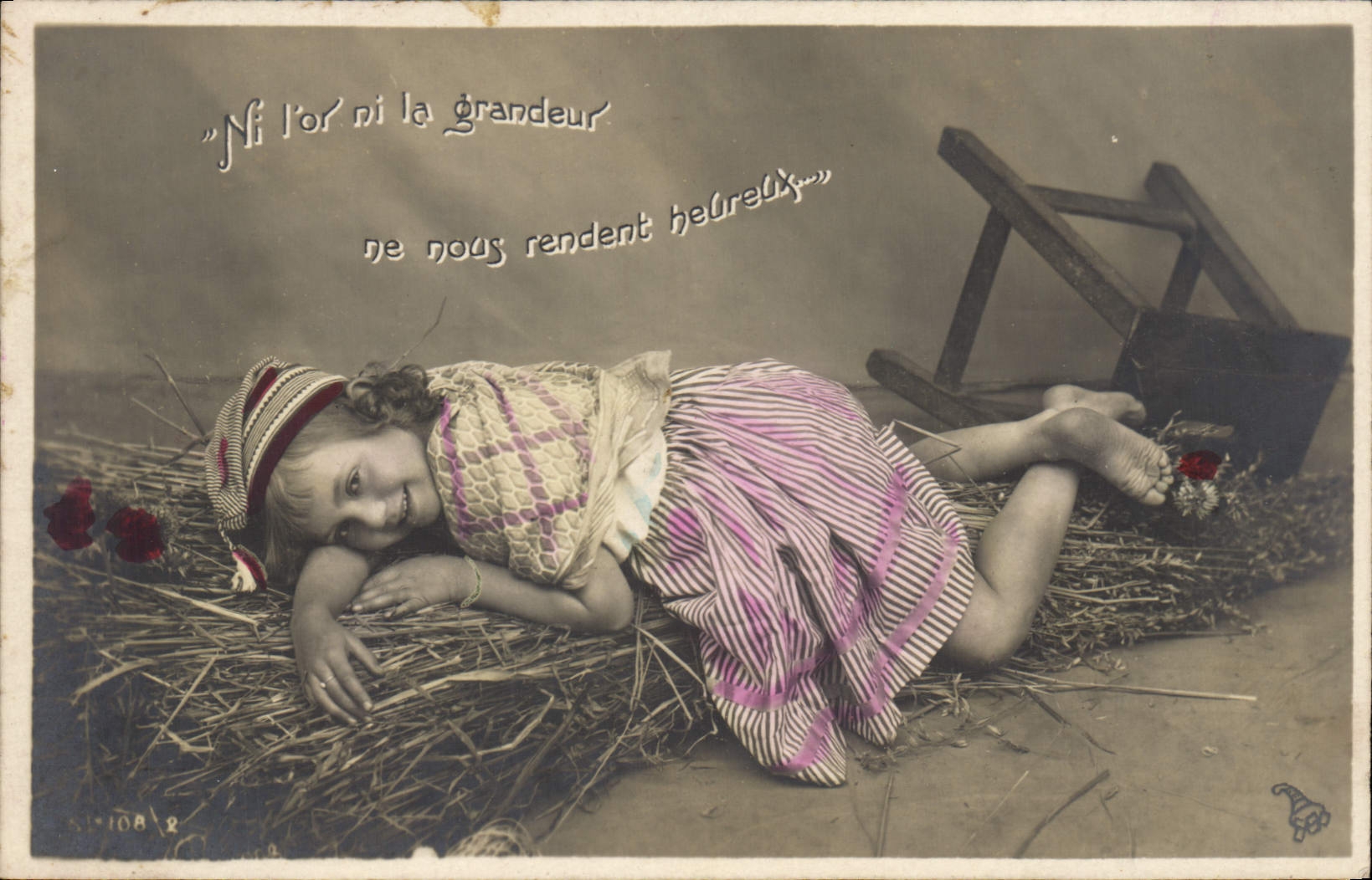 VINTAGE POSTCARD Fantasy Child