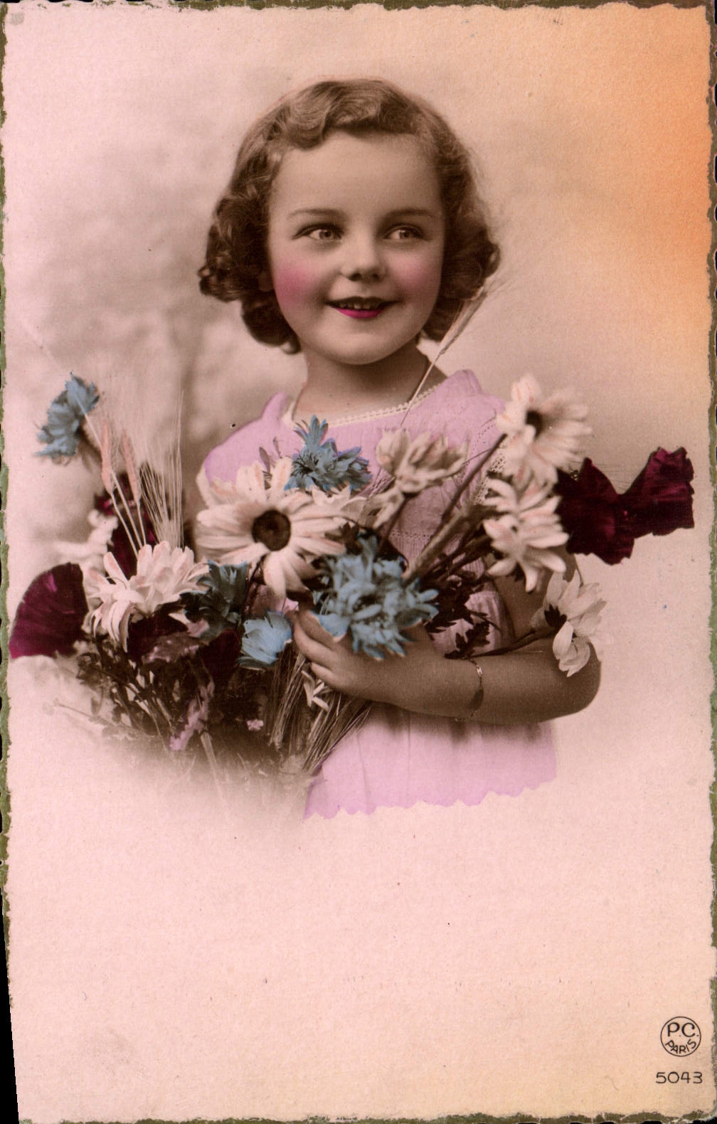 VINTAGE POSTCARD Fantasy Child