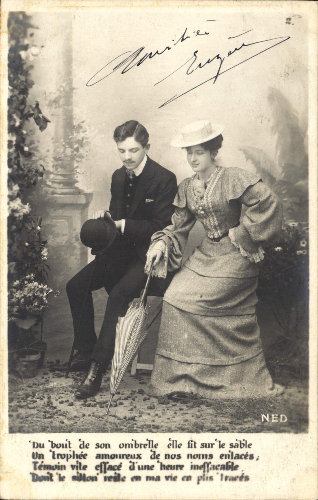 CPA Fantaisie Femme Les heures douces