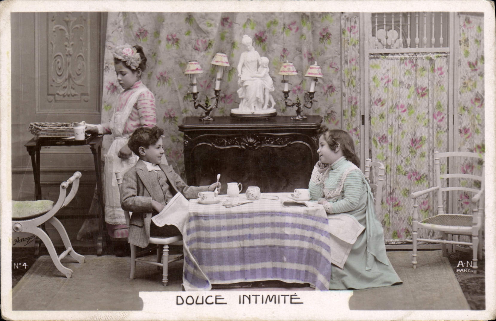 VINTAGE POSTCARD Fantasy Children