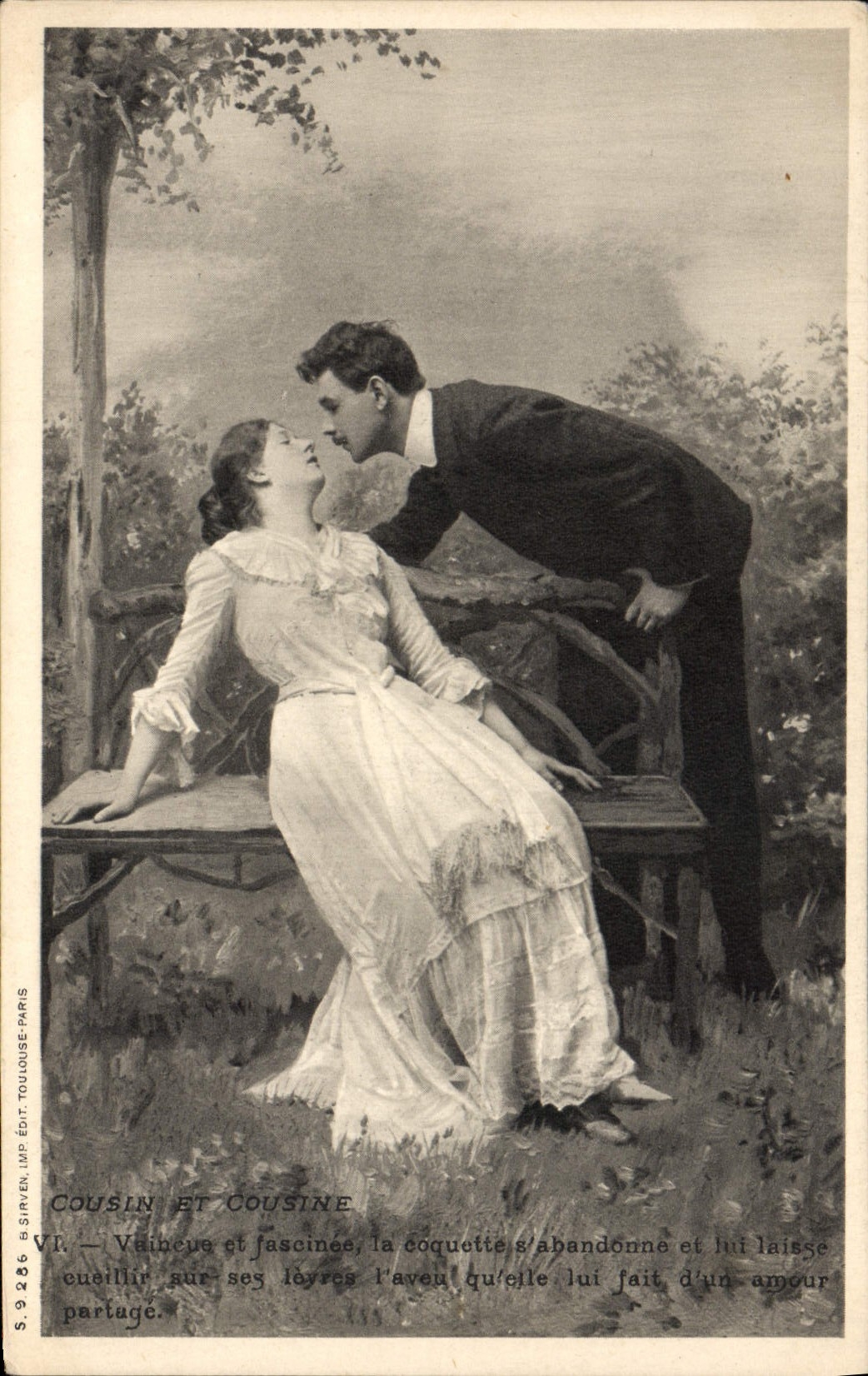 CPA Fantaisie Femme Cousin et cousine