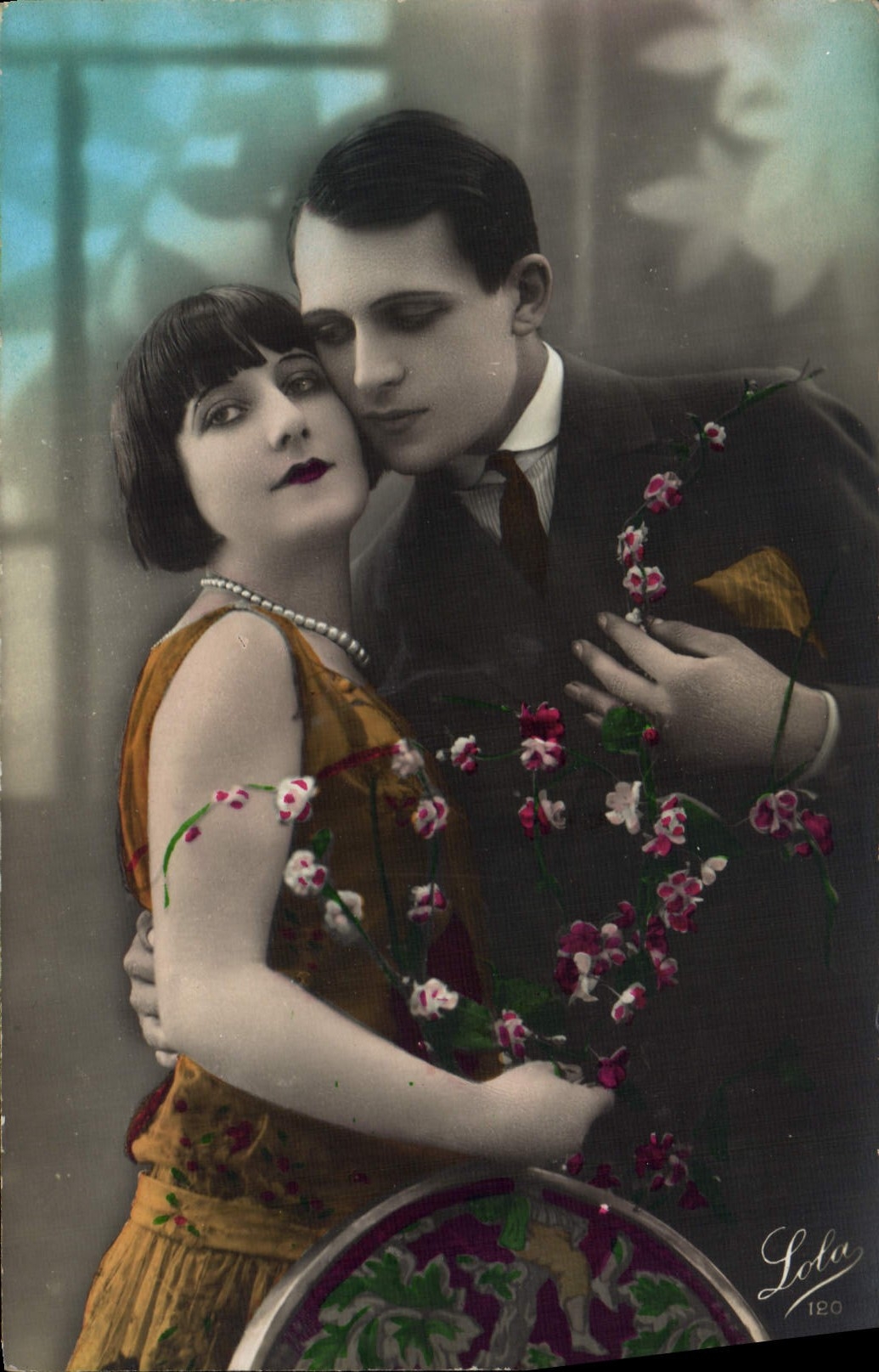 VINTAGE POSTCARD Fantasy Woman