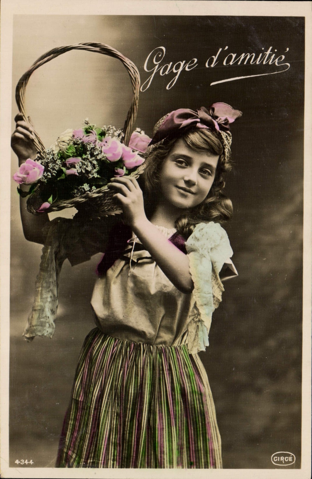 VINTAGE POSTCARD Fantasy Child