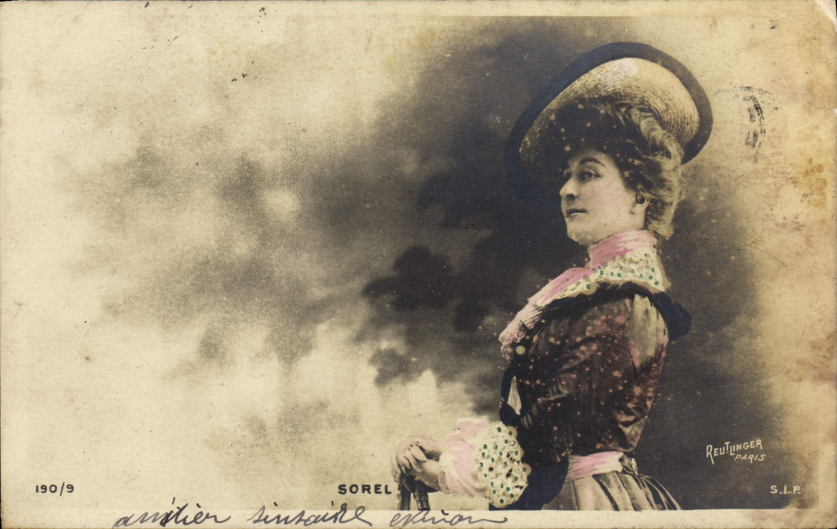 CPA Fantaisie Femme Sorel