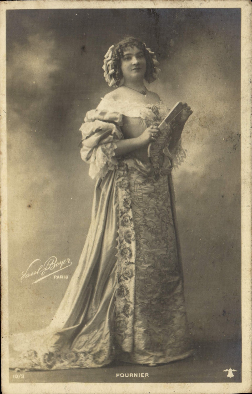 CPA Fantaisie Femme Fournier 