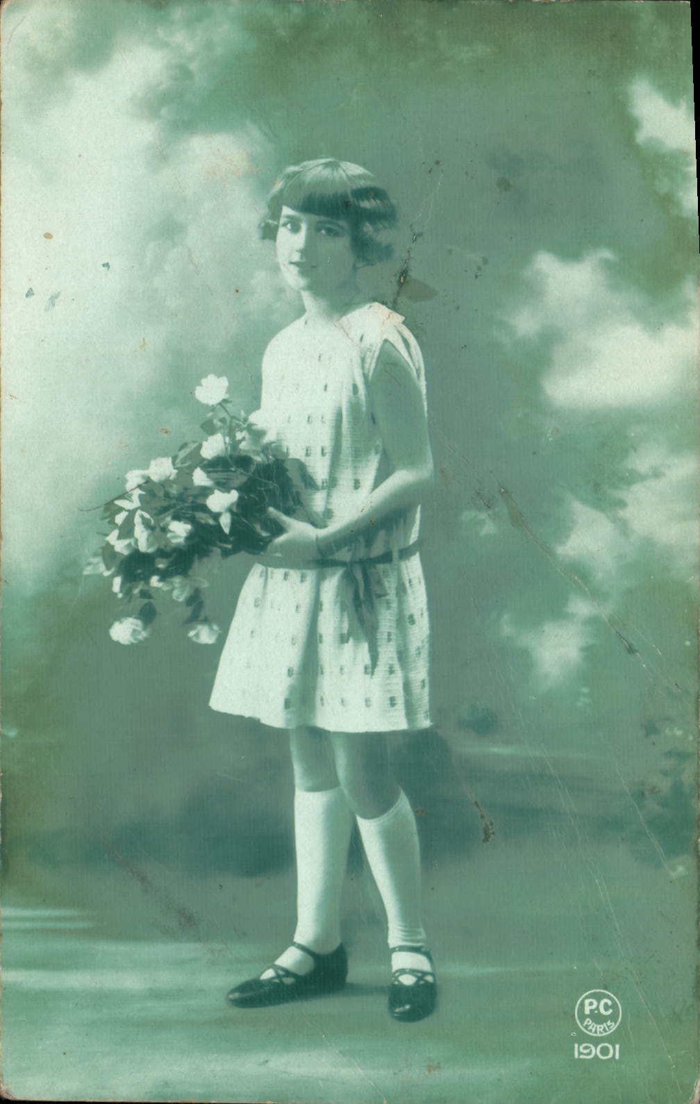 VINTAGE POSTCARD Fantasy Child