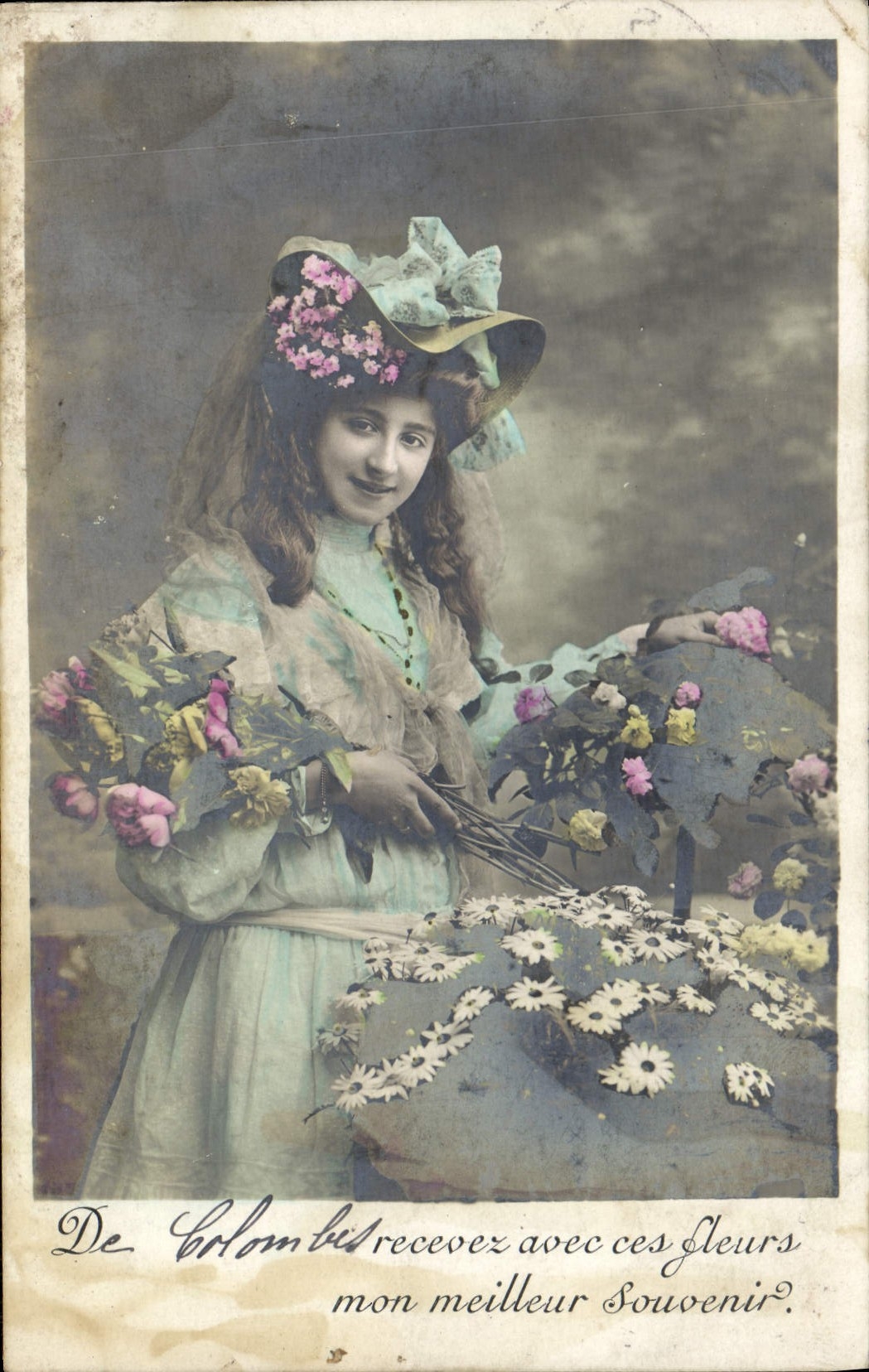VINTAGE POSTCARD Fantasy Child