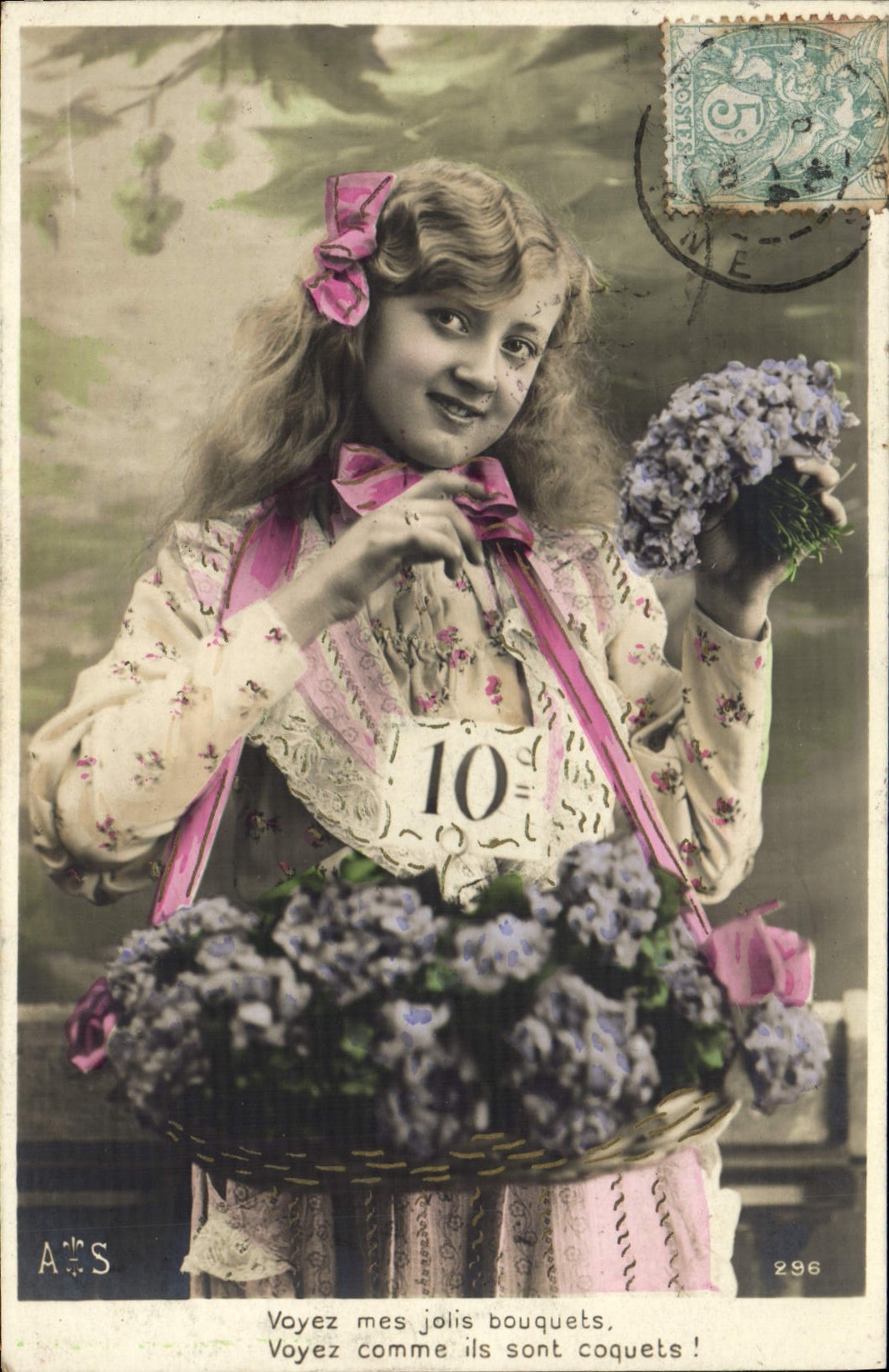 VINTAGE POSTCARD Fantasy Child