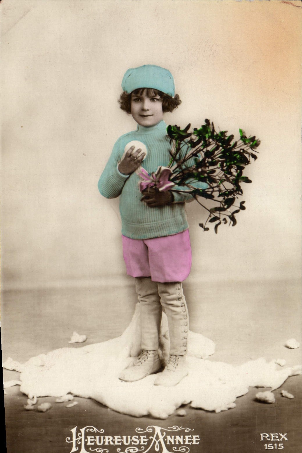 VINTAGE POSTCARD Fantasy Child