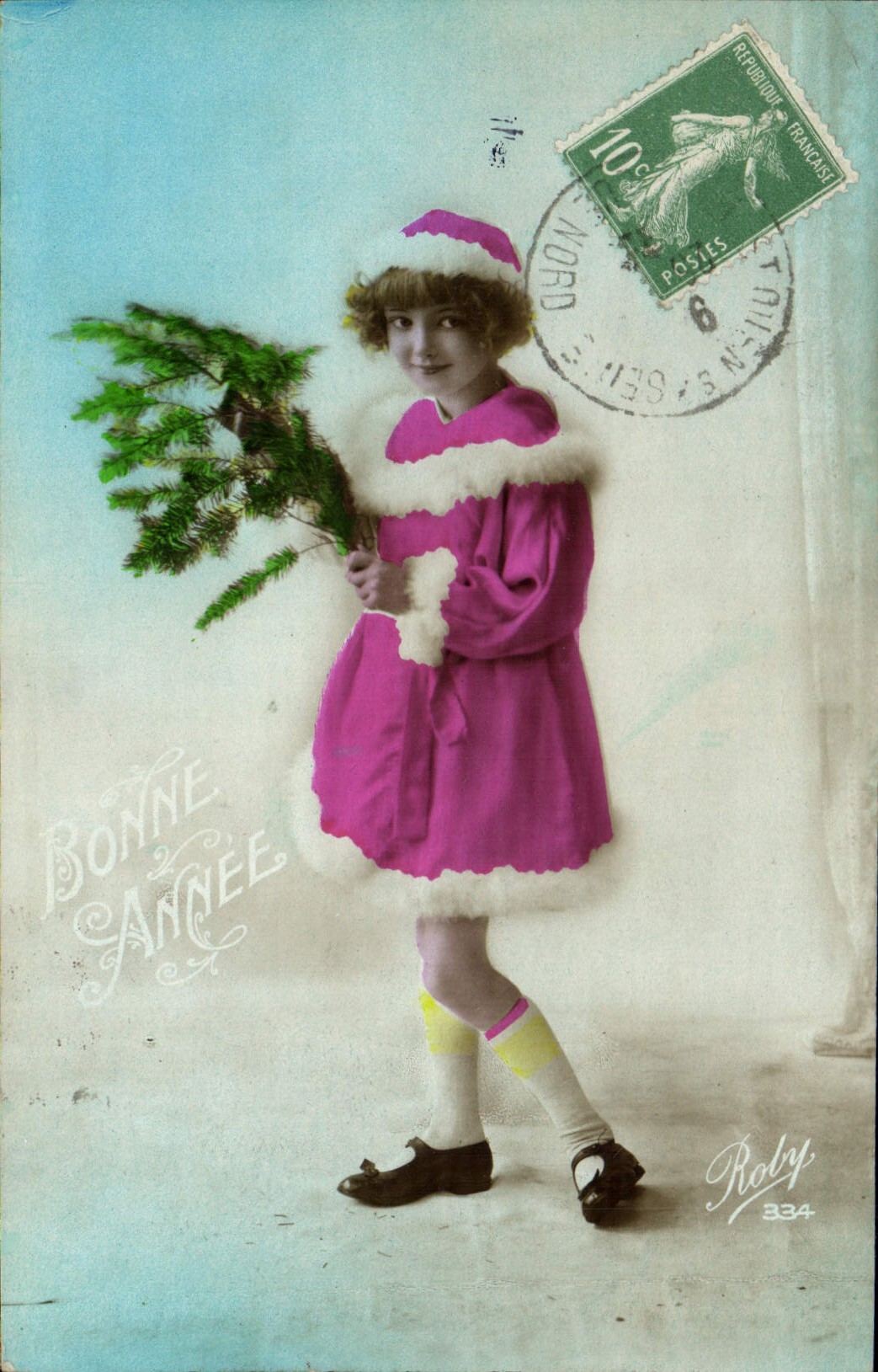 VINTAGE POSTCARD Fantasy Child