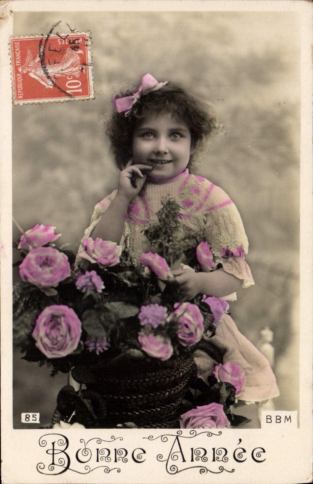 VINTAGE POSTCARD Fantasy Child