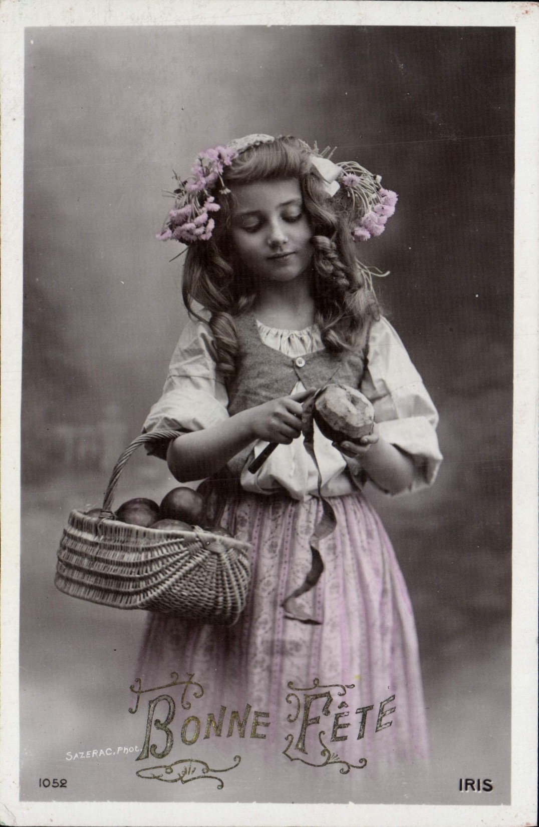 VINTAGE POSTCARD Fantasy Child