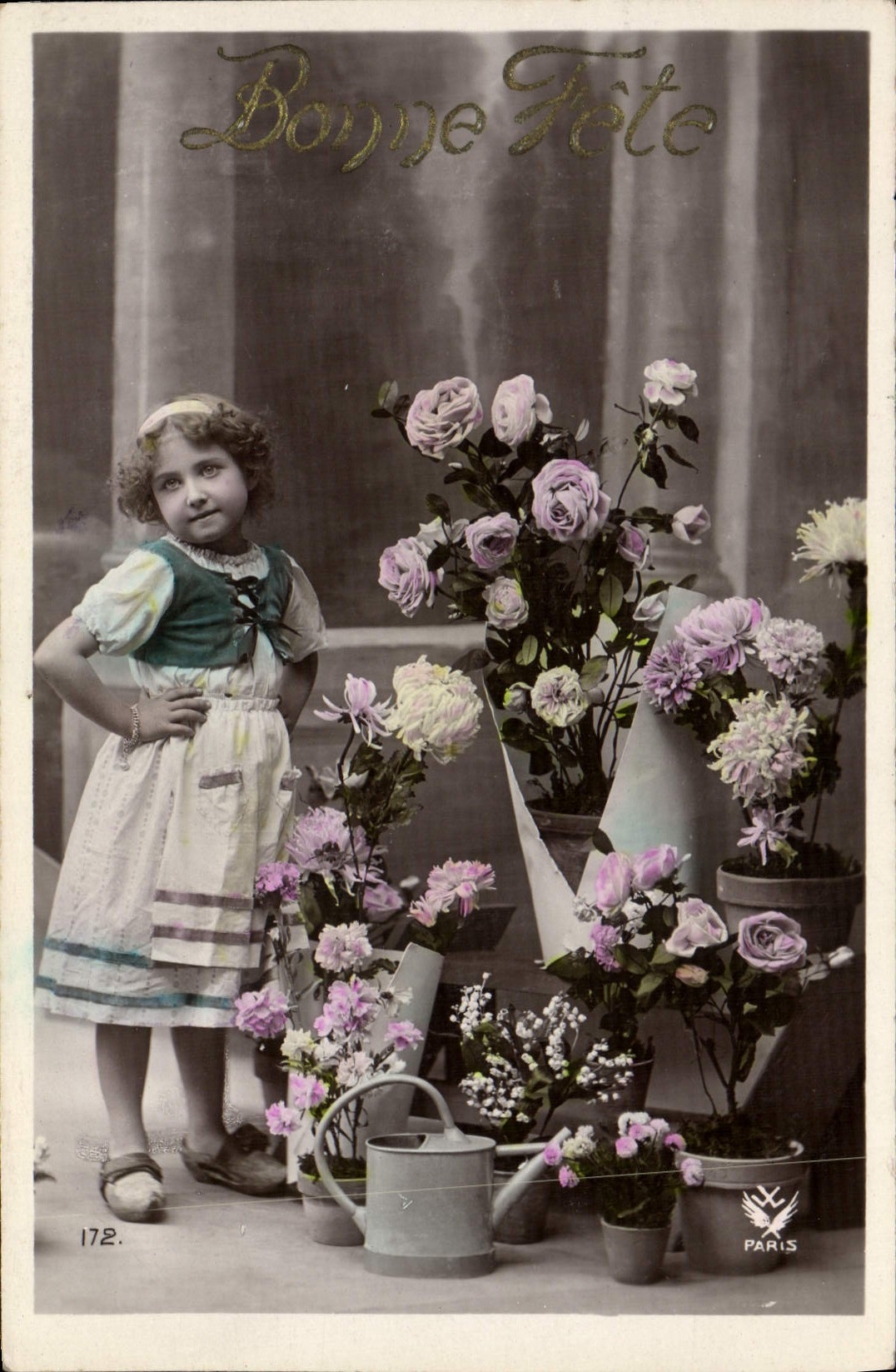 VINTAGE POSTCARD Fantasy Child
