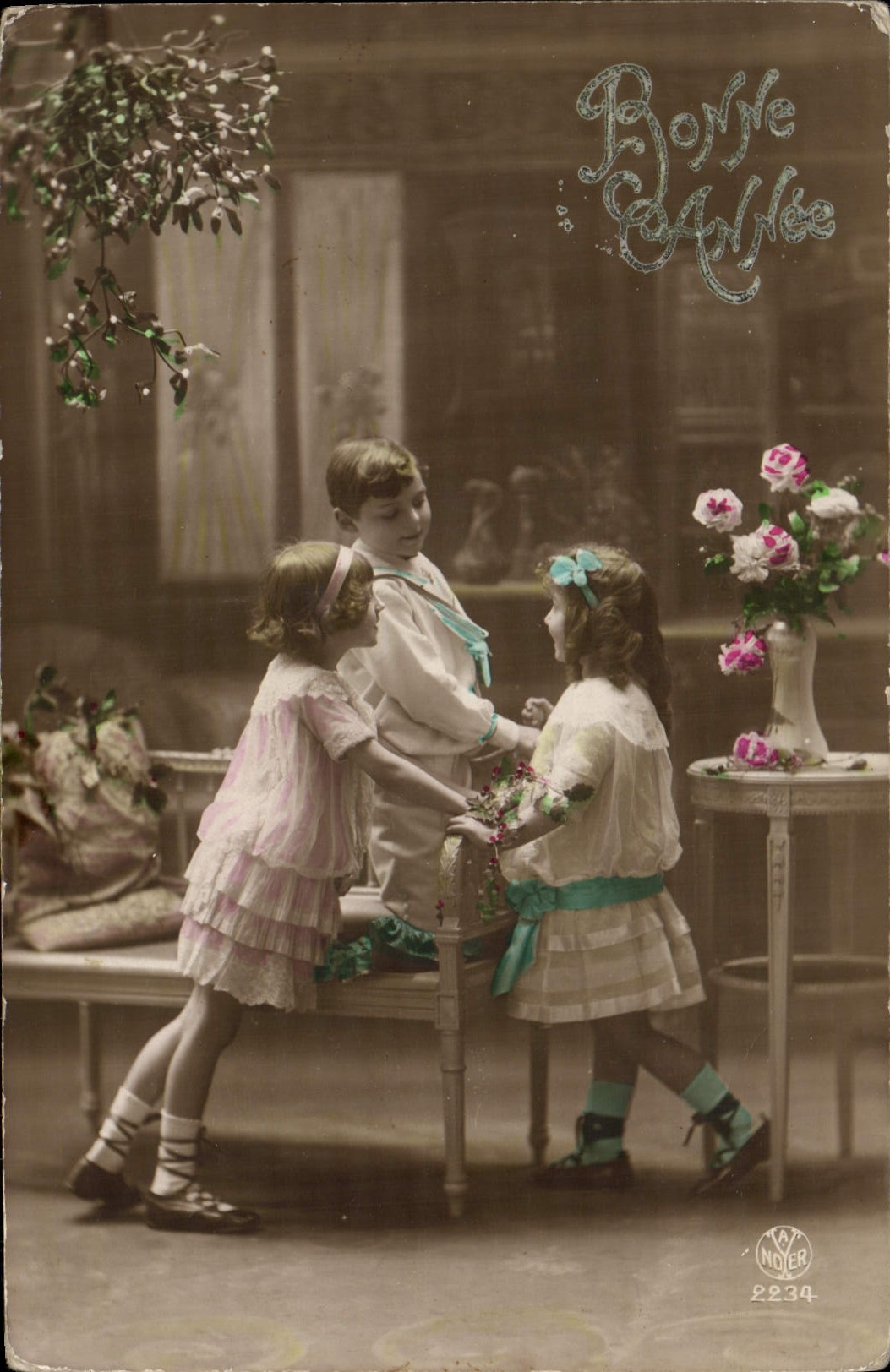 VINTAGE POSTCARD Fantasy Children