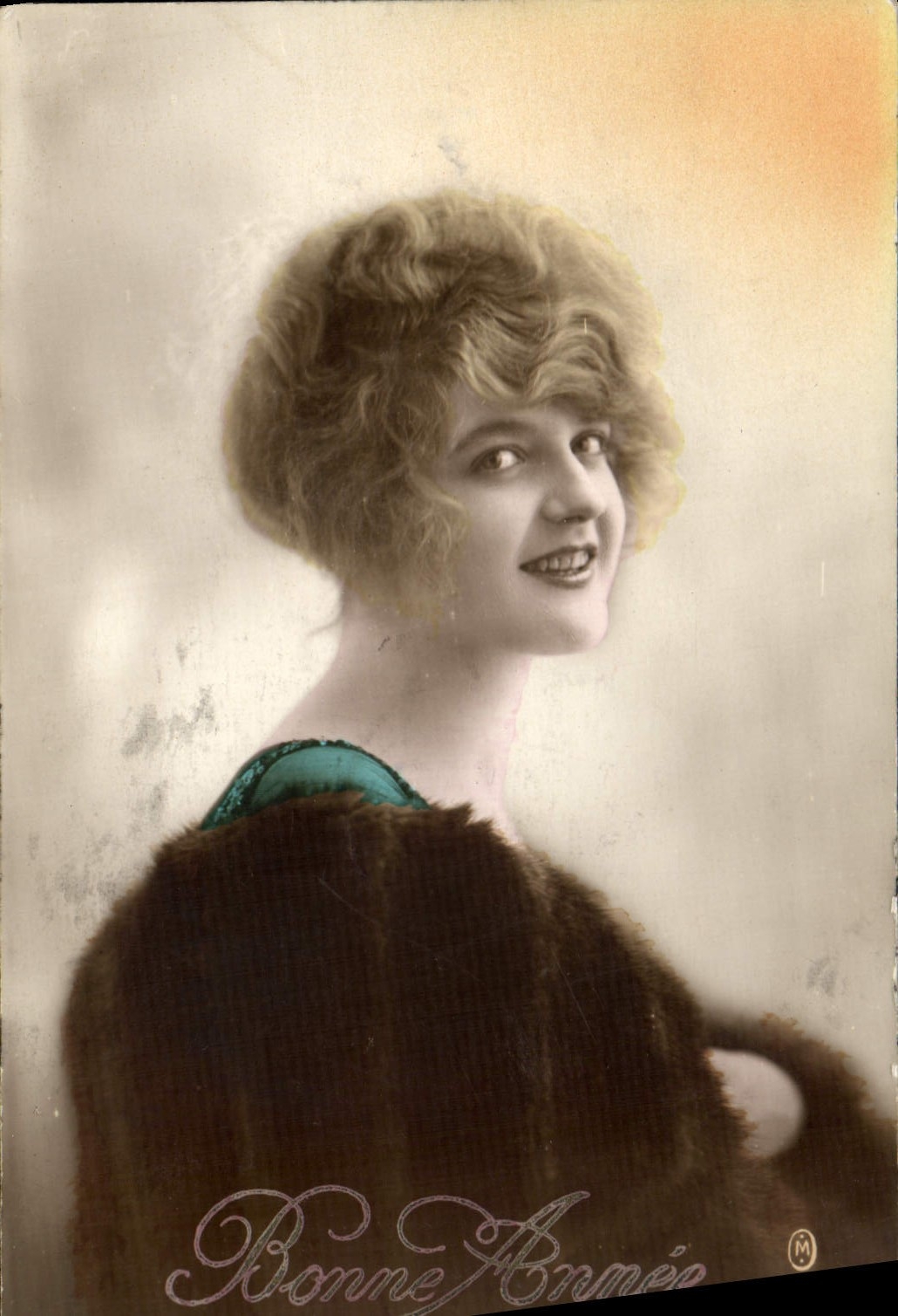 VINTAGE POSTCARD Fantasy Woman