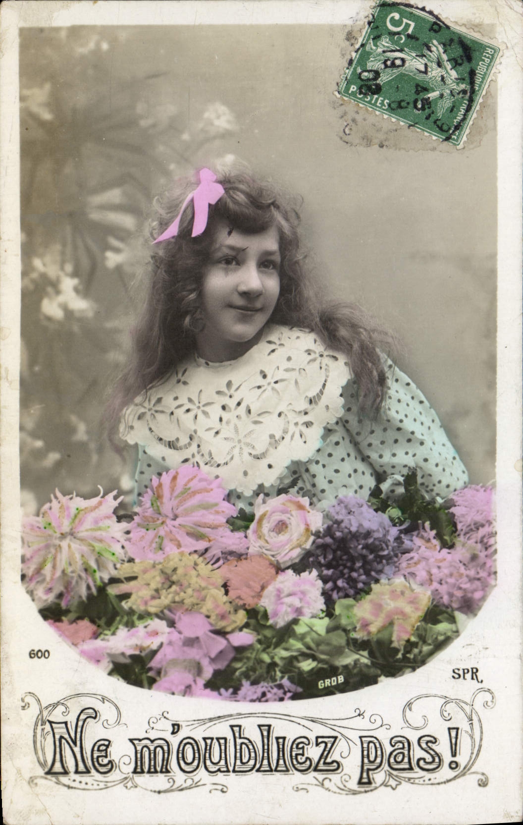 VINTAGE POSTCARD Fantasy Child