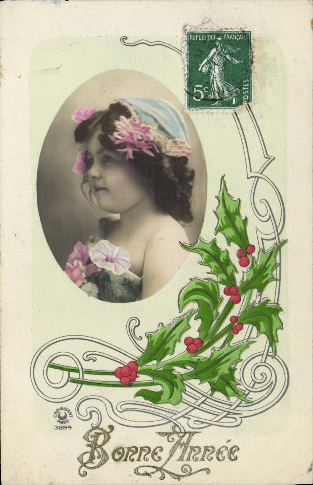 VINTAGE POSTCARD Fantasy Child