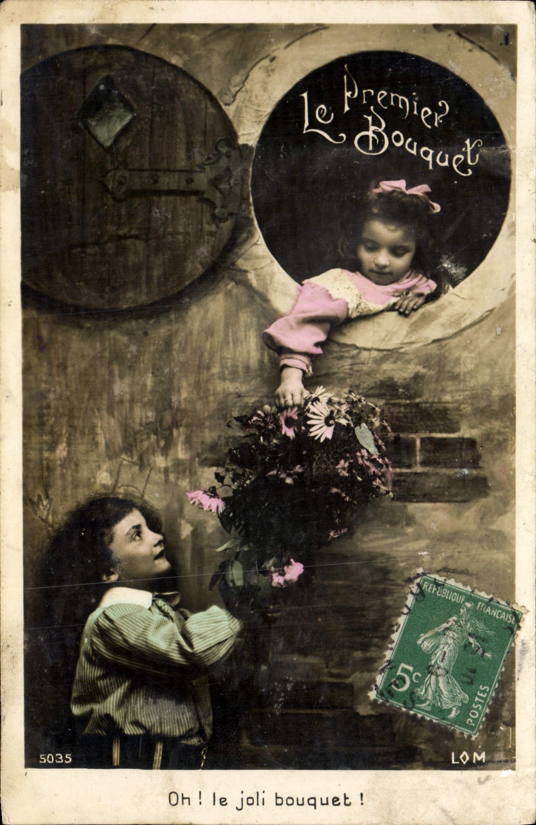 VINTAGE POSTCARD Fantasy Children