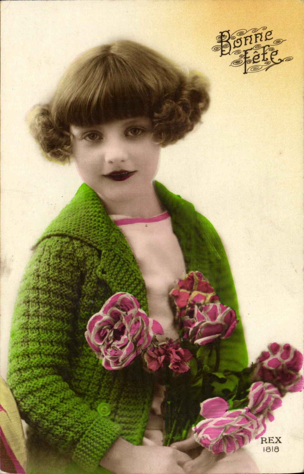 VINTAGE POSTCARD Fantasy Child