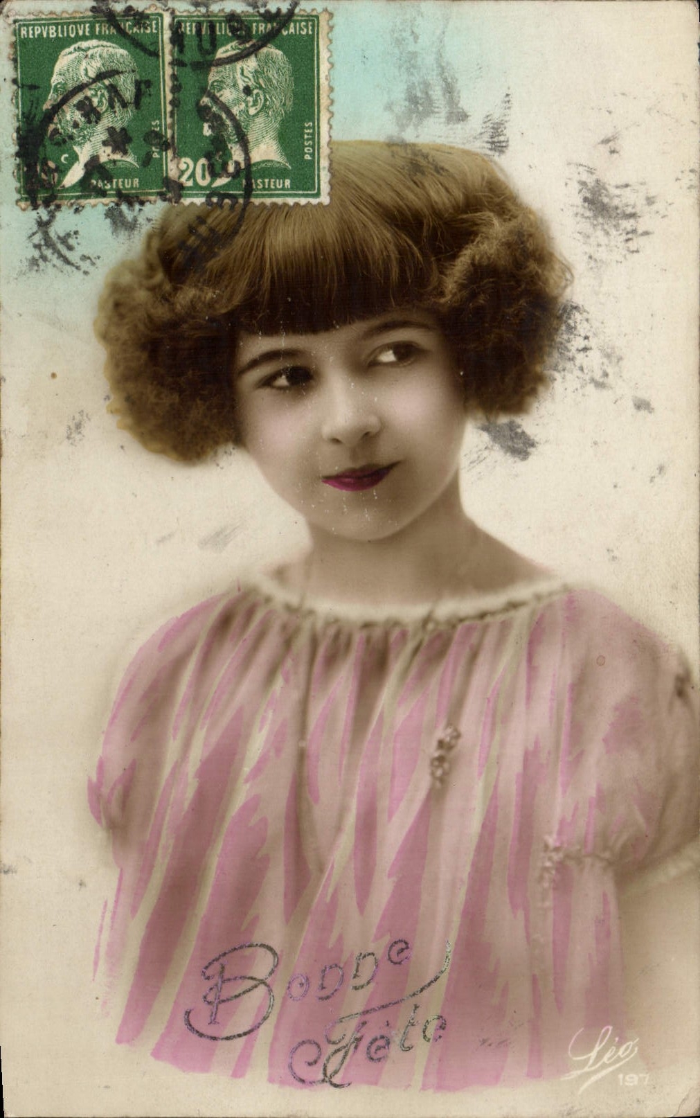 VINTAGE POSTCARD Fantasy Child