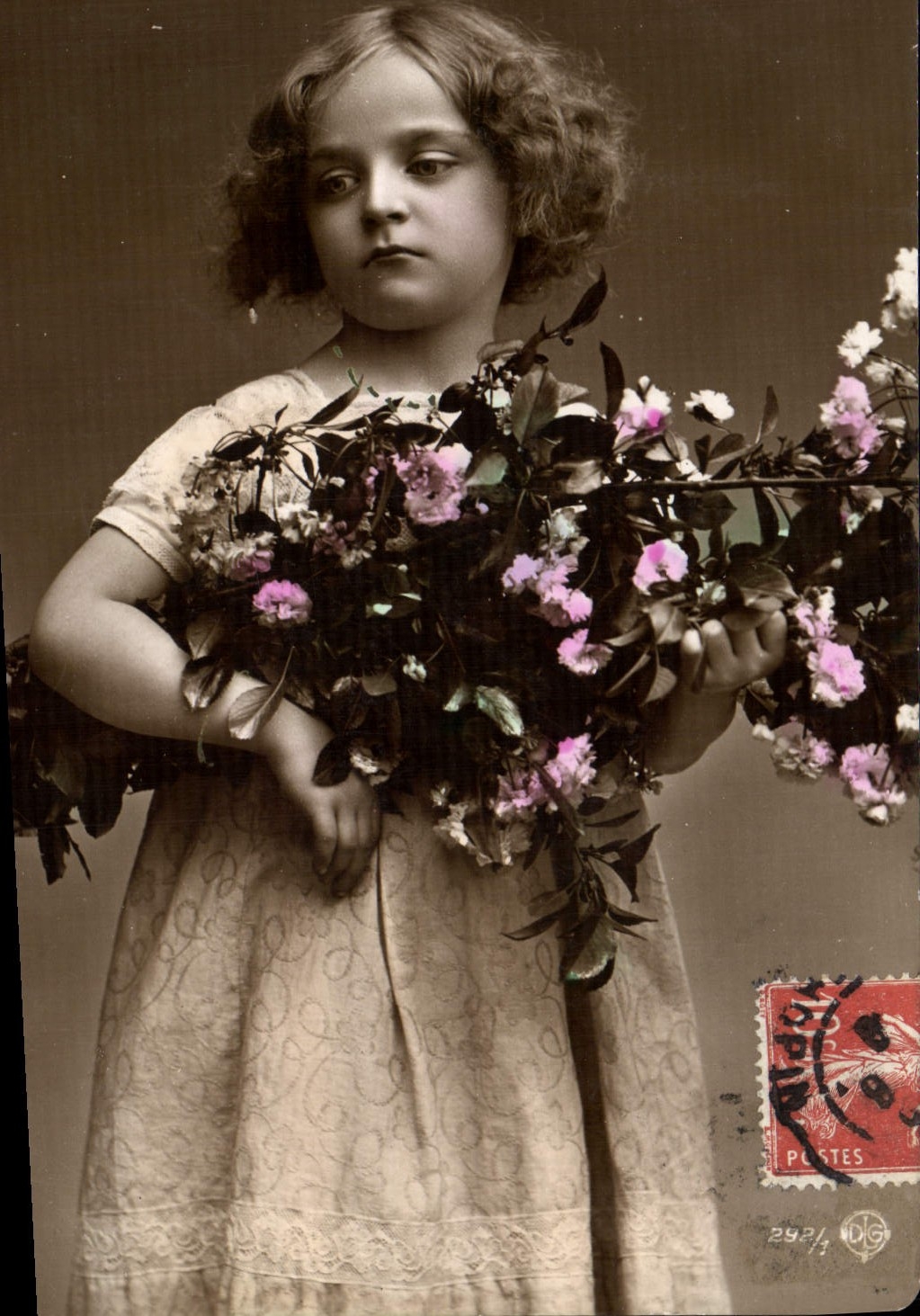 VINTAGE POSTCARD Fantasy Child