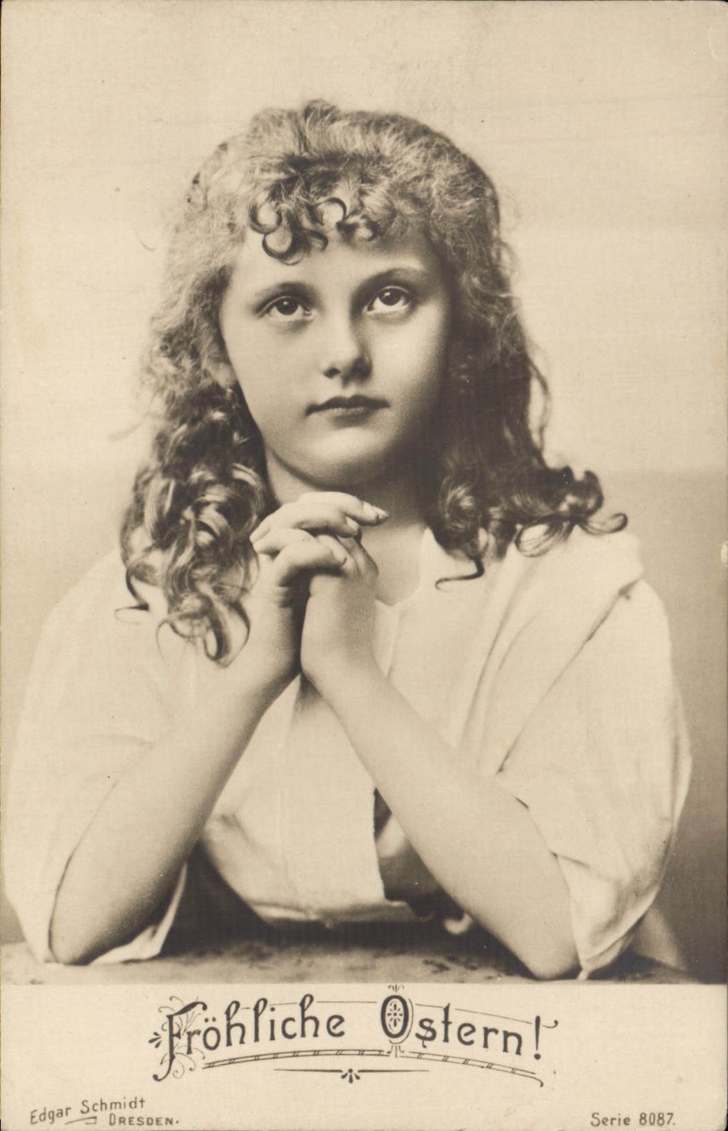 VINTAGE POSTCARD Fantasy Child