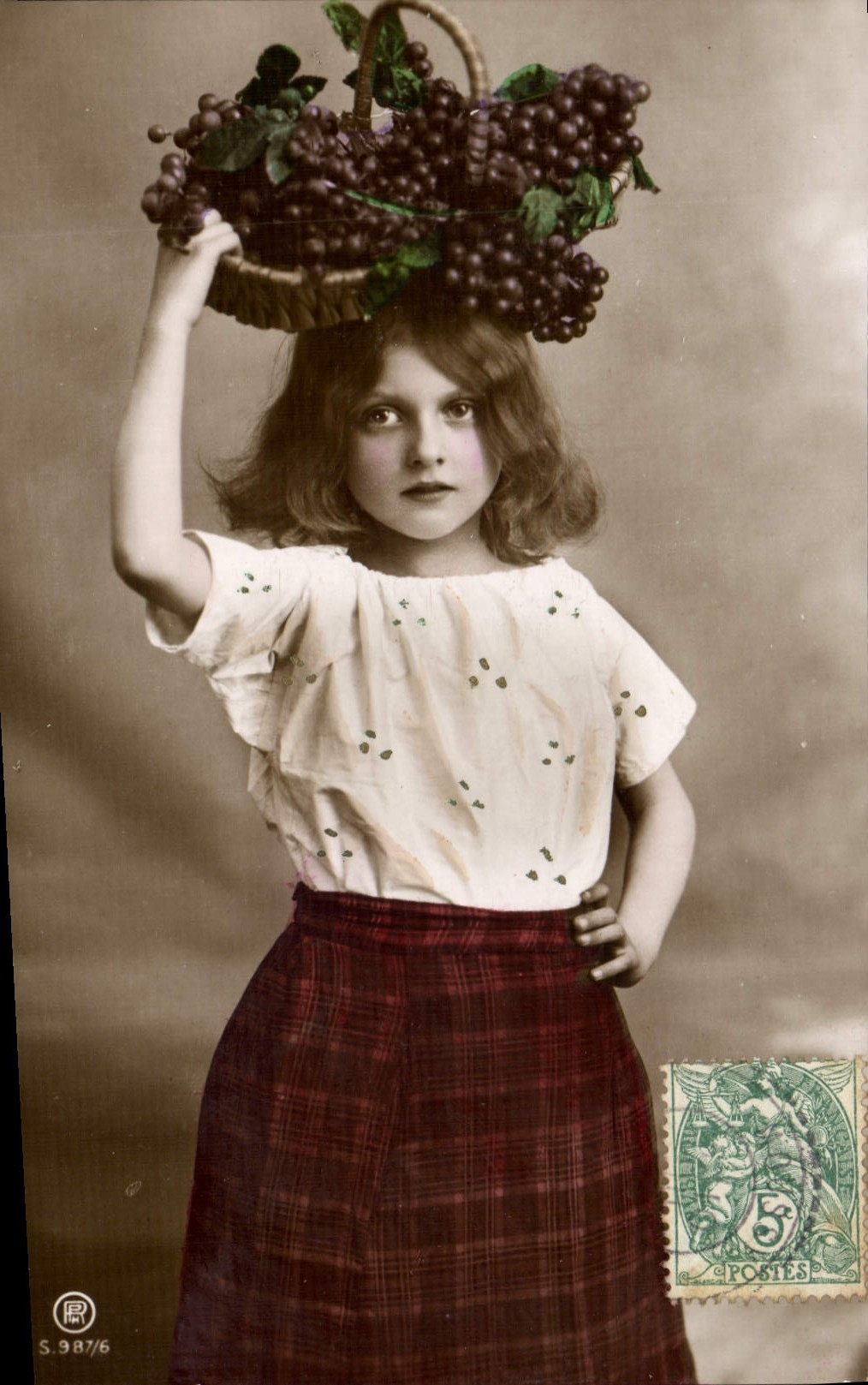 VINTAGE POSTCARD Fantasy Child