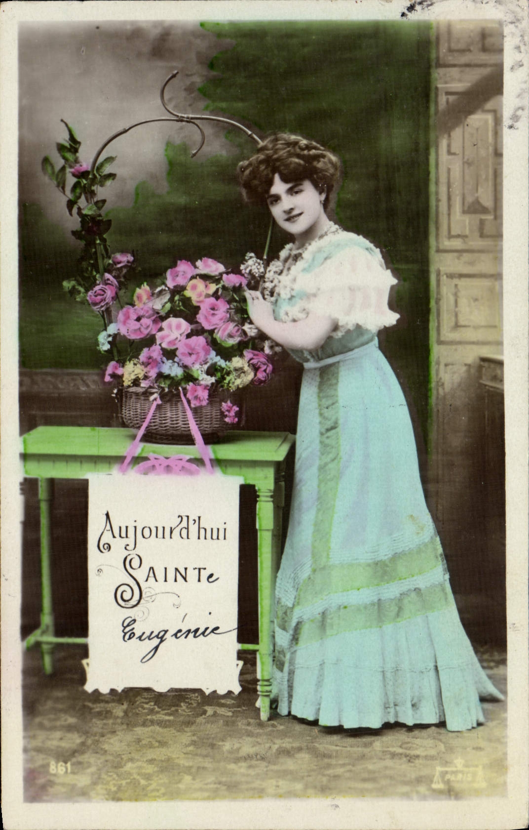 CPA Fantaisie Femme Eugenie