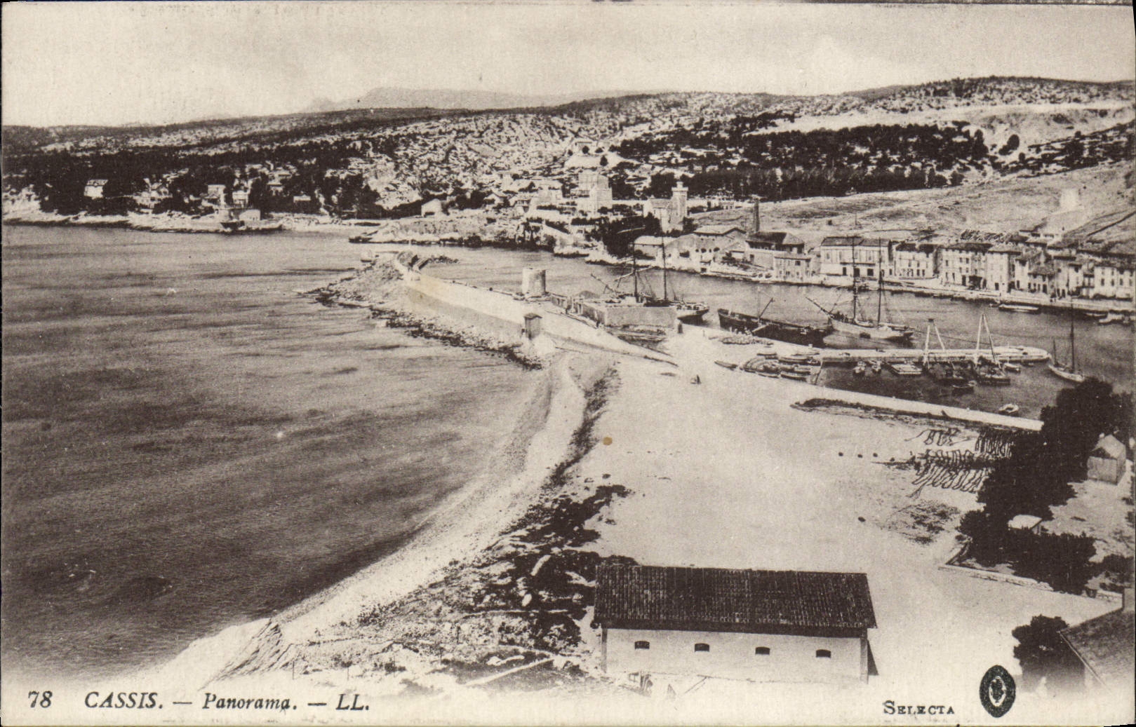 CPA Cassis Panorama