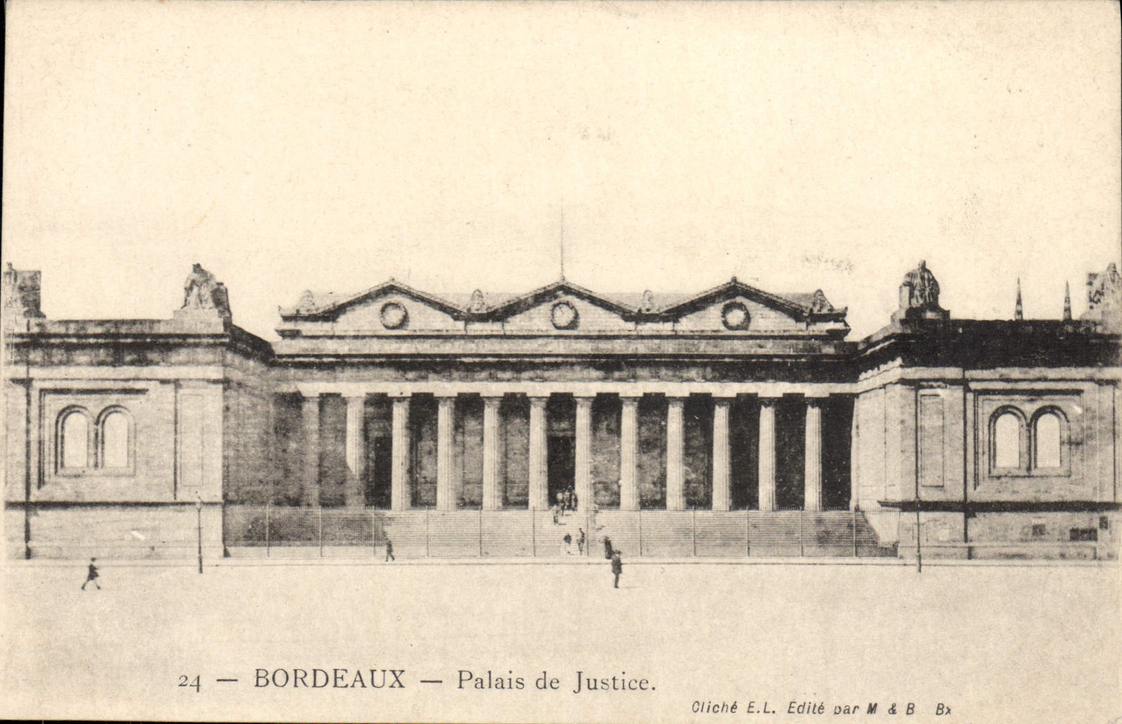 CPA Bordeaux Palais de Justice