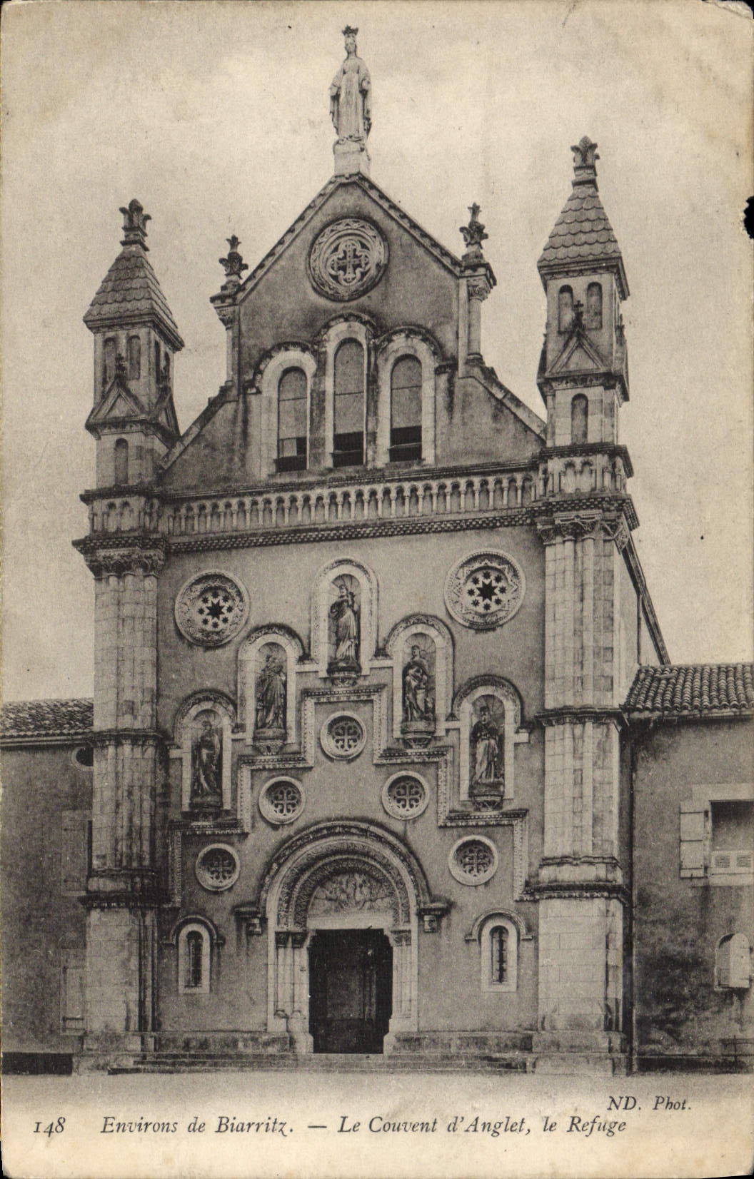 CPA Environs de Biarritz Le Couvent d'Anglet Le refuge 